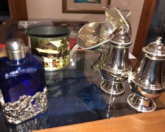 antique silver plated pieces