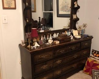 pine dresser to bedroom suite