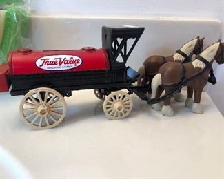 TRUE VALUE WAGON AND TEAM