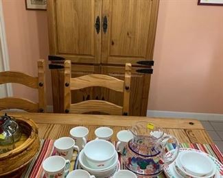 Corelle Sante Fe table setting