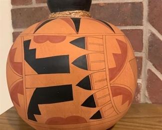 Sante Fe Clay Pottery Signed by Artist