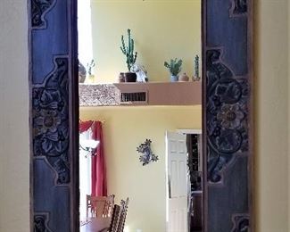 Nice sized mirror to fit just about anywhere.