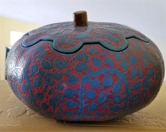 Pretty decorative boxes and decor items throughout this home.