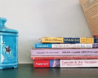 We have books and vinyl record albums and cd's and cassettes.