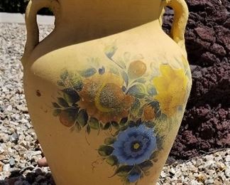Pretty yellow pot