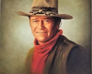 Beautiful portrait of John Wayne. An iconic Hollywood Star!