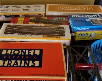 More Lionel trains and train accessories. 