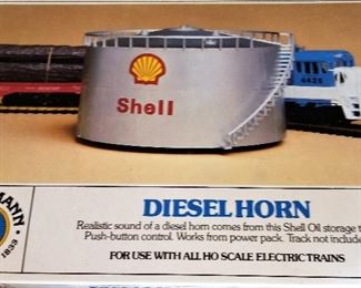 Shell Diesel Horn storage tank.