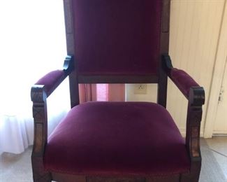 FABULOUS EASTLAKE ARM CHAIR