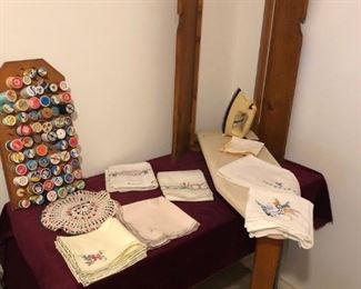 BEAUTIFUL LINENS, SEWING SUPPLIES