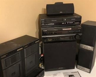 ELECTRONICS, STEREO SYSTEM, SPEAKERS