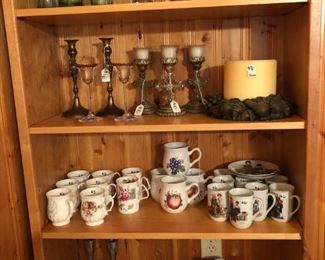 VINTAGE GLASSWARE, HOME DECOR