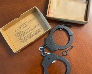 Antique handcuffs 