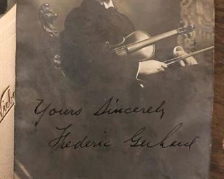 Frederic Gerhard Violinist - Gerhard Symphony Orchestra - Schuylkill County, Pa