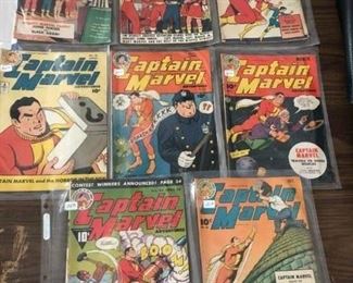 Early / Old Comics (Prices are not on plastic sleeves) - Marvel Family, Captain Marvel