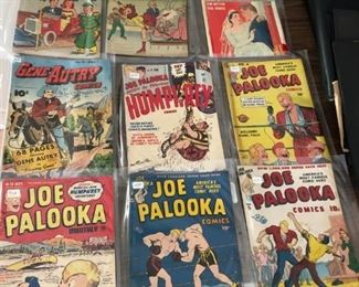 Early / Old Comics (Prices are not on plastic sleeves) Patsy Walker, Gene Autry, Lovers Lane, Humphrey, Joe Palooka
