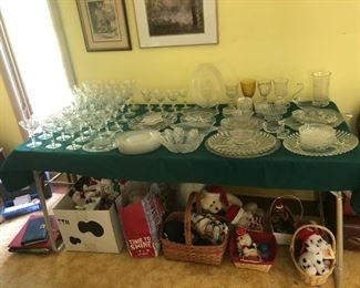 Glassware, Stemware, Tons of Beanie Babies
