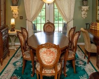 Kitchen Table 72" long x 43" wide x 31" tall. Has Reserve Price.