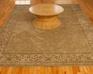 Lot #98 — Rug.  Coffee Table same as Lot #97