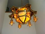 solid brass entry hall chandelier