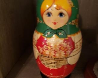 Large Russian Nesting Dolls Set  $50 Master doll 10"