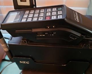 Old School NEC Cellular phone with large charger- $50