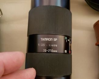 Nice Tamron SP for Canon Lens   70- 210 mm  $300