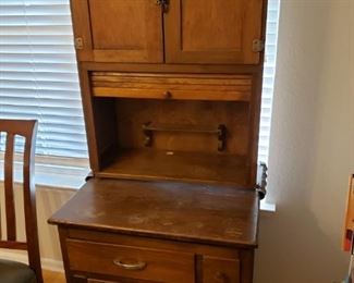 Rare Size Primitive Hoosier Cabinet $250