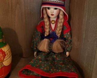 Wooden Russian Doll  $25