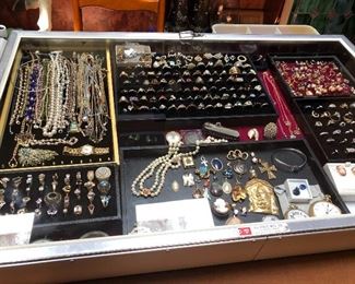 Jewelry case full