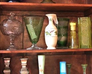 Antique/Vintage glassware and decor