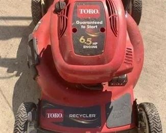 #2 Lawnmower TORO personal pace self propel system 6.5 liters with bag $140.00