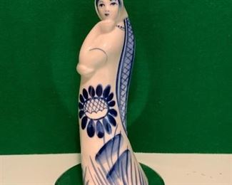 156o Gzhel USSR Porcelain Figurine