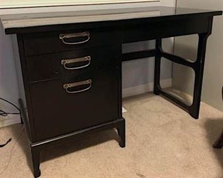 215o Black  Gold Asian Dresser by American of Martinsville