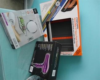 We found lots of things still new in the boxes in the garage and craft room