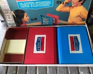 Vintage Battleship game