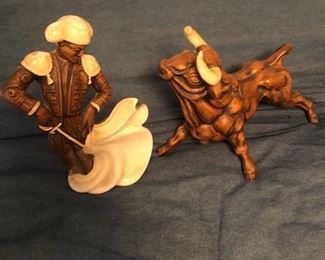 Ceramic bull