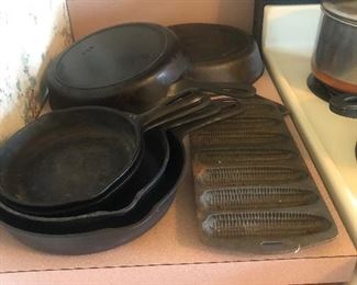 Cast iron skillets