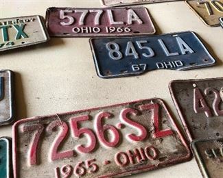 Ohio license plates