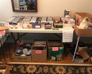 Albums, CDs and 45s