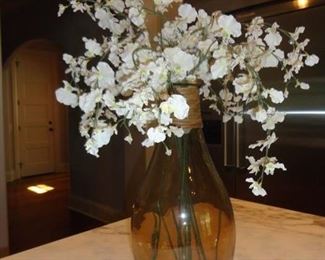 Orchid Flowers Vase 16" Tall