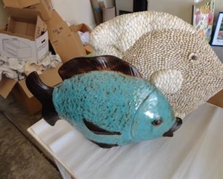 Larger Fish is made of Sea Shells