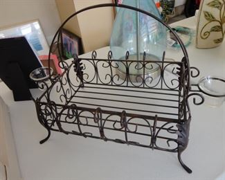 Southern Living At Home Metal Basket