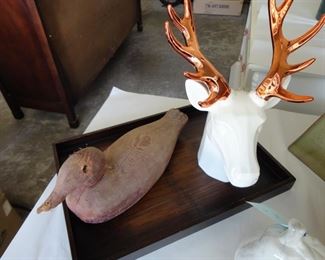 Old Duck Decoy well loved by the family dog!!