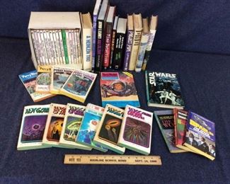 AS316 scifi book collection