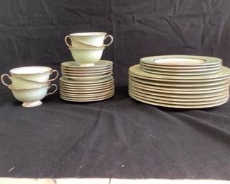 AS810 Turquoise Platinum Trim China