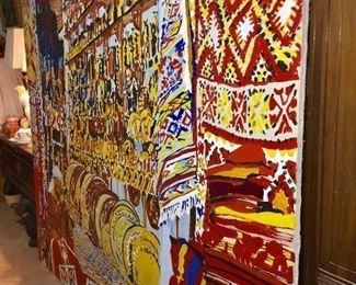 Huge Jack Amoroso 70’s Series Original Art in Tangier’s 