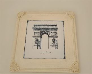 Paris scene wall tiles...11" x 11"