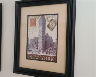 New York Scene 17" x 21"
