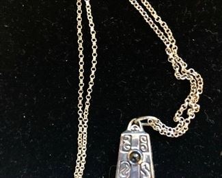 $25 Bell on chain pendant necklace